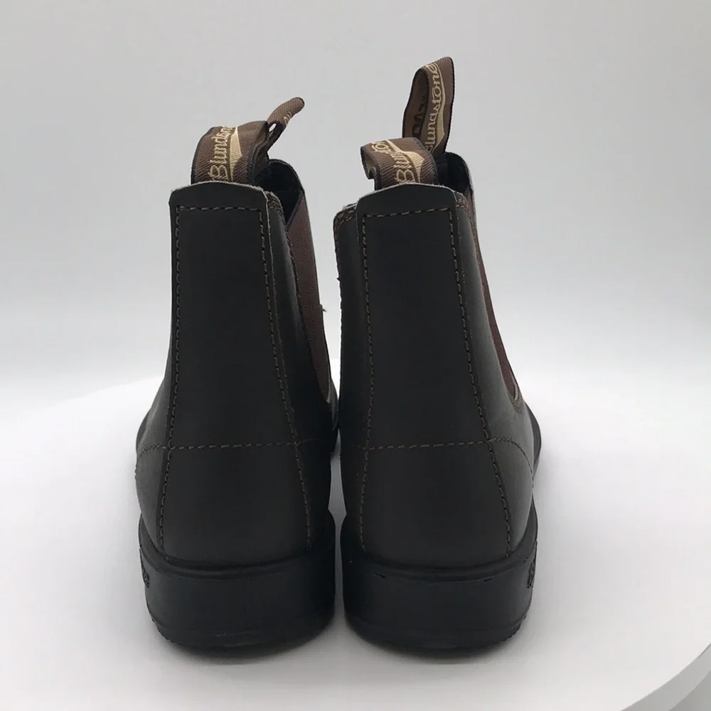Blundstone Mens Chelsea Boots in Dark Brown size 8.5 US